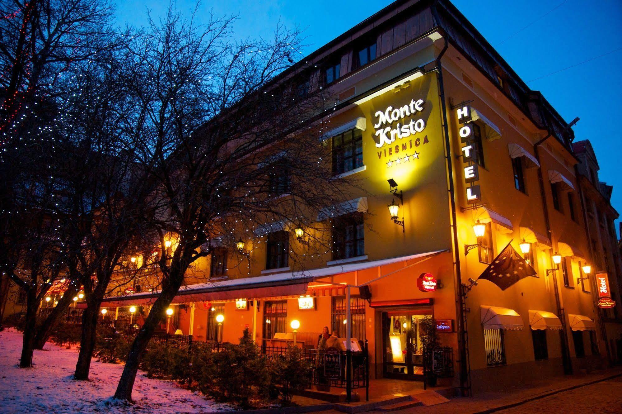 Boutique Hotel Monte Kristo Riga Bagian luar foto