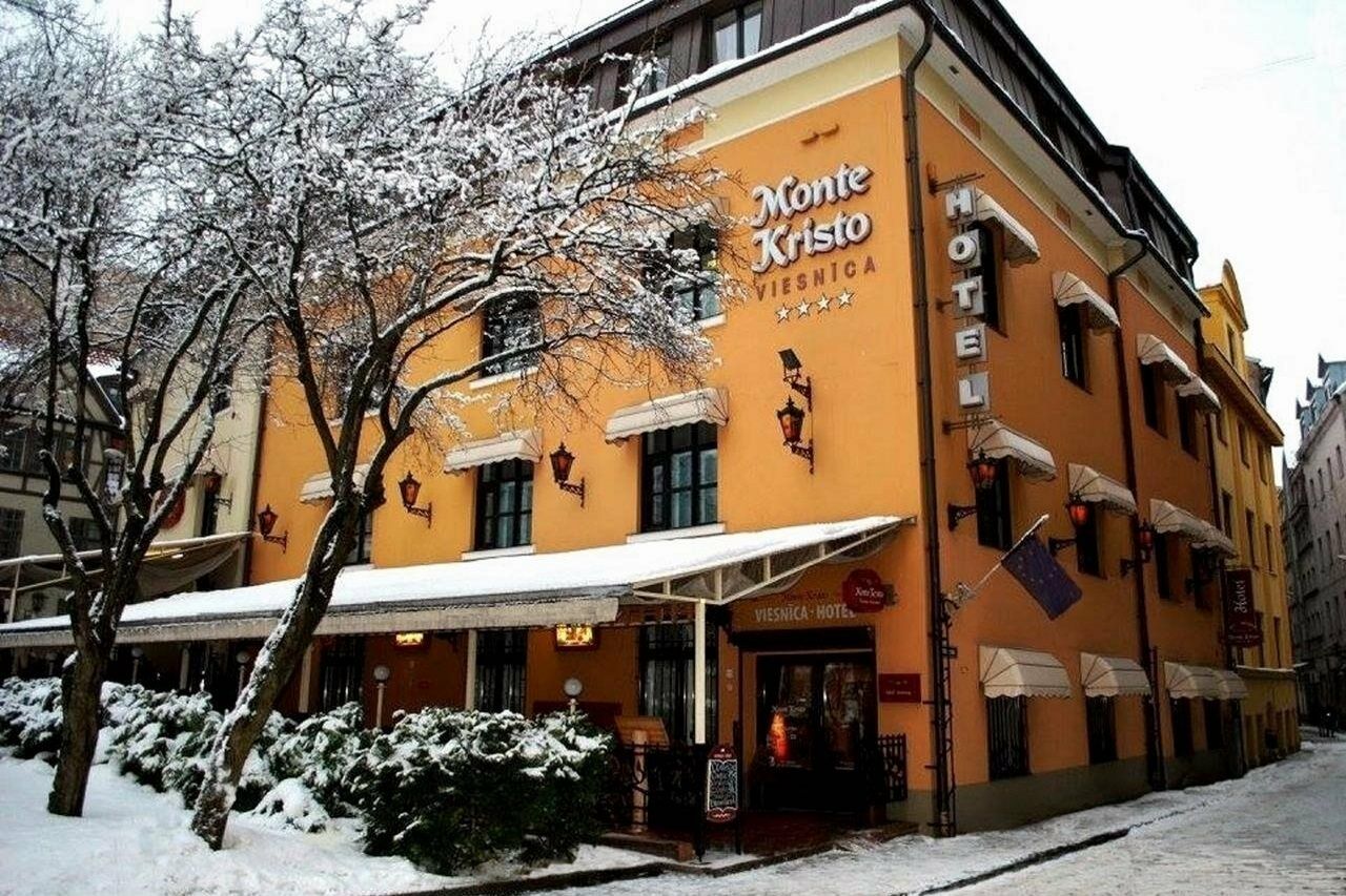 Boutique Hotel Monte Kristo Riga Bagian luar foto